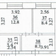 Квартира 35 м², 1-комнатная - изображение 1