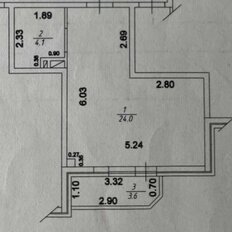 Квартира 28 м², студия - изображение 4