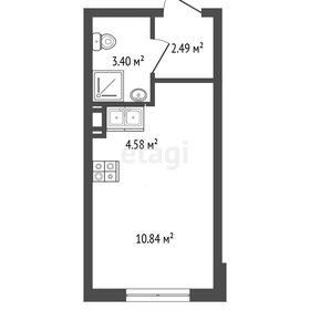 Квартира 19,2 м², студия - изображение 1