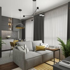 Квартира 35 м², 1-комнатная - изображение 2