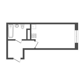 Квартира 25,7 м², студия - изображение 1