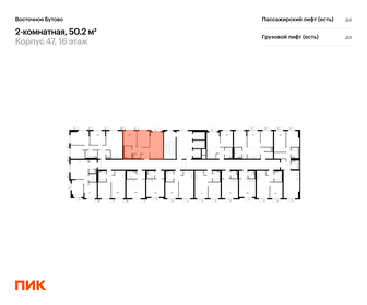 Квартира 50,2 м², 2-комнатная - изображение 2