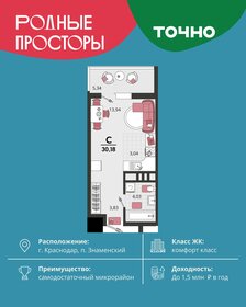 Квартира 30,2 м², 1-комнатная - изображение 1