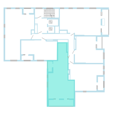 Квартира 68 м², 1-комнатная - изображение 3