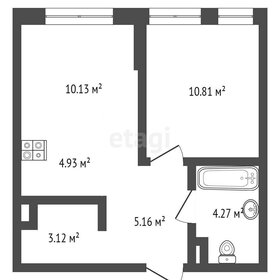 Квартира 38,4 м², 1-комнатная - изображение 1