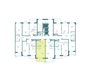 Квартира 39,6 м², студия - изображение 2