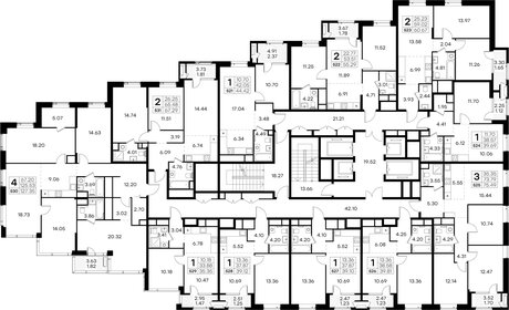 Квартира 127,4 м², 4-комнатная - изображение 2
