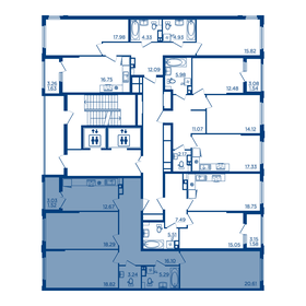 Квартира 96,5 м², 3-комнатная - изображение 2