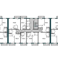 Квартира 49,4 м², 1-комнатная - изображение 2