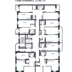 Квартира 98,2 м², 3-комнатная - изображение 2