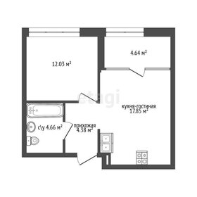 Квартира 38,9 м², 1-комнатная - изображение 1