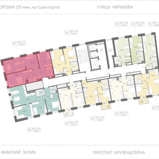 Квартира 78 м², 2-комнатная - изображение 2