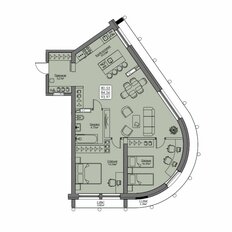 Квартира 84,6 м², 3-комнатная - изображение 4