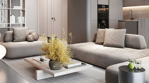 Квартира 61,4 м², студия - изображение 5