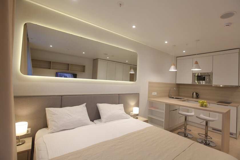 27 м², апартаменты-студия 3 990 ₽ в сутки - изображение 92