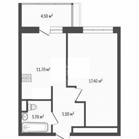 Квартира 37,9 м², 1-комнатная - изображение 1
