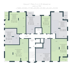 Квартира 69,5 м², 3-комнатная - изображение 4
