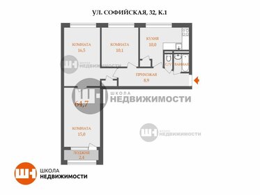 Квартира 64,7 м², 3-комнатная - изображение 5