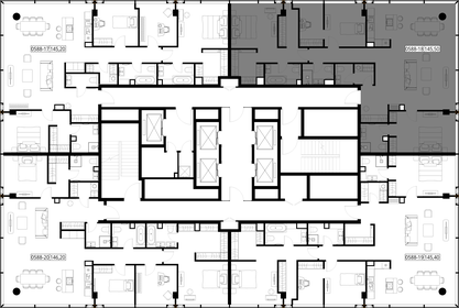 Квартира 145,5 м², 3-комнатная - изображение 2