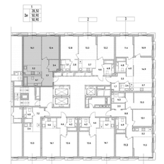 Квартира 50,9 м², 2-комнатная - изображение 5