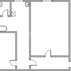 Квартира 46,5 м², 2-комнатная - изображение 1