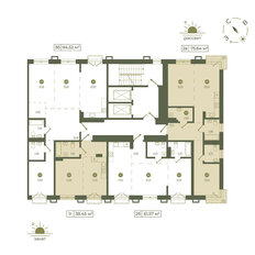 Квартира 38,5 м², 1-комнатная - изображение 2