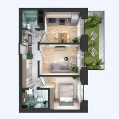 Квартира 53,6 м², 2-комнатная - изображение 4