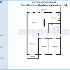Квартира 108,5 м², 4-комнатная - изображение 3