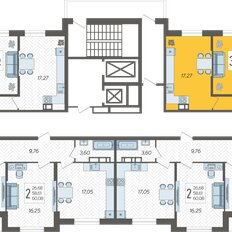 Квартира 74,3 м², 3-комнатная - изображение 2
