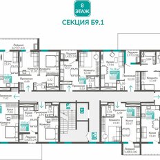Квартира 68,6 м², 2-комнатная - изображение 3