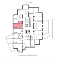 Квартира 28,2 м², студия - изображение 2