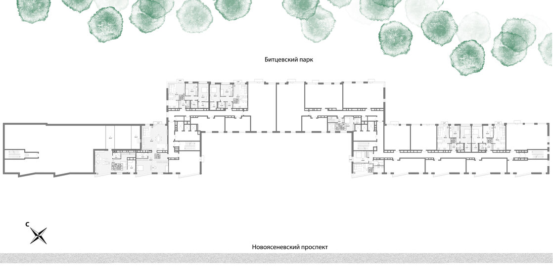 64 м², 4-комнатная квартира 21 000 000 ₽ - изображение 82