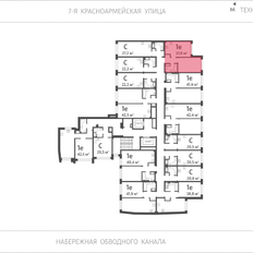 Квартира 37 м², 1-комнатная - изображение 2