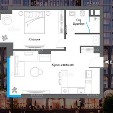 Квартира 55,6 м², 2-комнатные - изображение 2