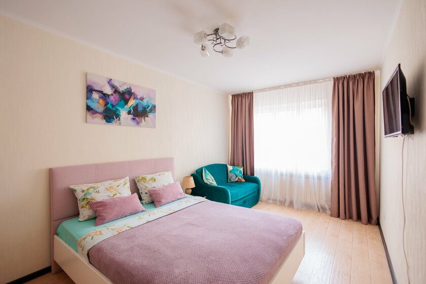 53 м², 2-комнатная квартира 2 600 ₽ в сутки - изображение 68