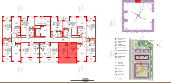 Квартира 28 м², 1-комнатная - изображение 1