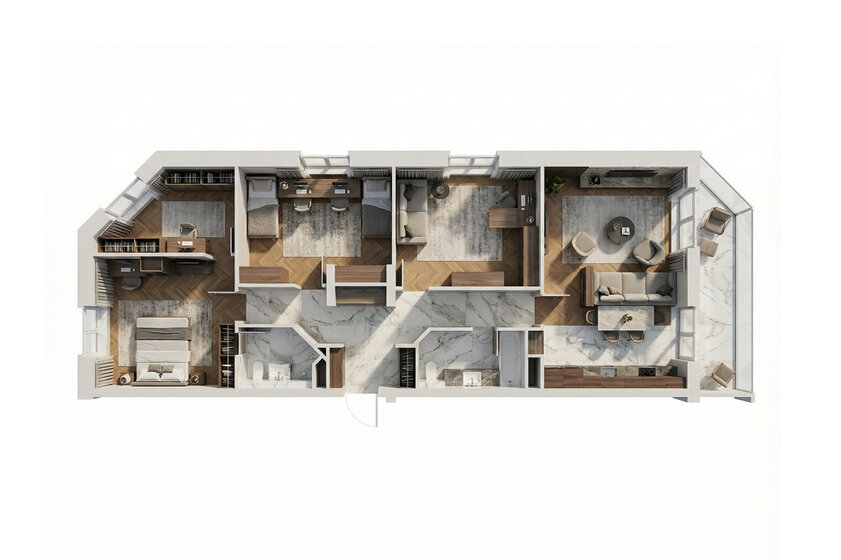 20 м², 1-комнатная квартира 2 060 000 ₽ - изображение 100