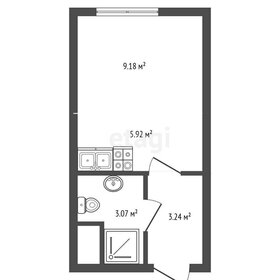 Квартира 19,6 м², студия - изображение 1