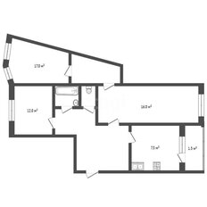 Квартира 81,5 м², 3-комнатная - изображение 1