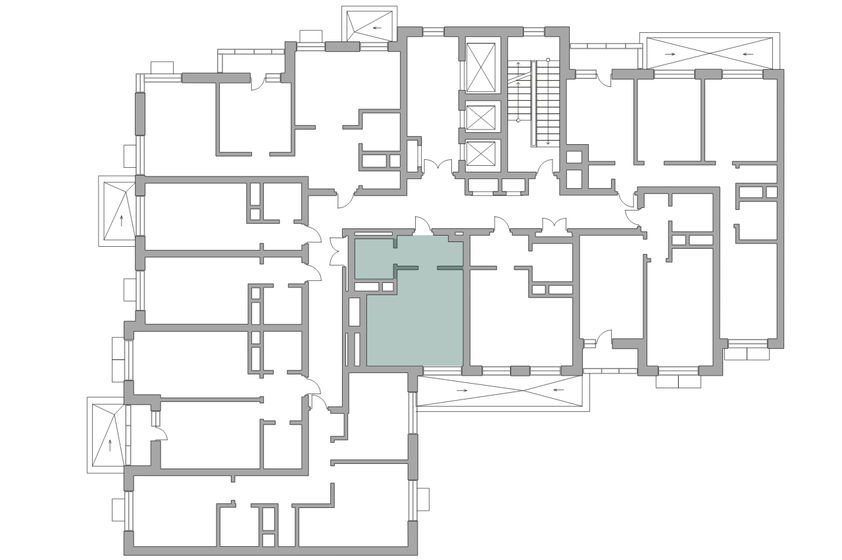 24,9 м², квартира-студия 7 400 000 ₽ - изображение 109