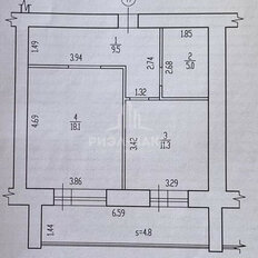 Квартира 48,6 м², 1-комнатная - изображение 2