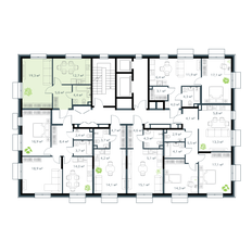 Квартира 42 м², 1-комнатная - изображение 2