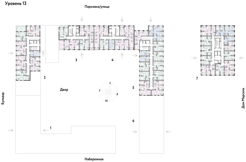 108 м², 3-комнатная квартира 21 000 000 ₽ - изображение 134