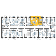 Квартира 59,6 м², 2-комнатная - изображение 2