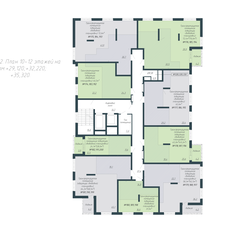 Квартира 62,6 м², 3-комнатная - изображение 4