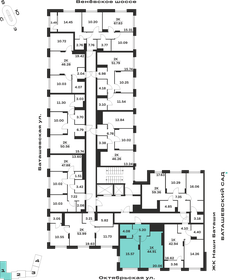 Квартира 44,9 м², 1-комнатная - изображение 2