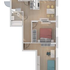 Квартира 58,5 м², 2-комнатная - изображение 4