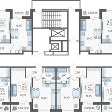 Квартира 51,8 м², 2-комнатная - изображение 2