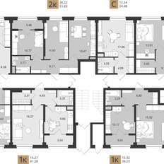 Квартира 57,4 м², 2-комнатная - изображение 3