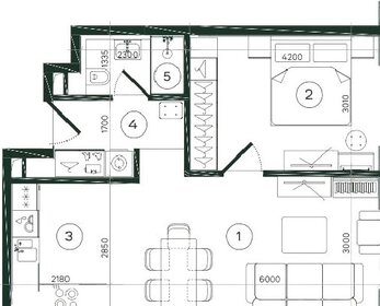 Квартира 47,4 м², 2-комнатная - изображение 1